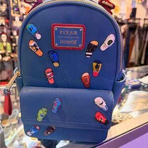 Loungefly Blue Pixar Backpack